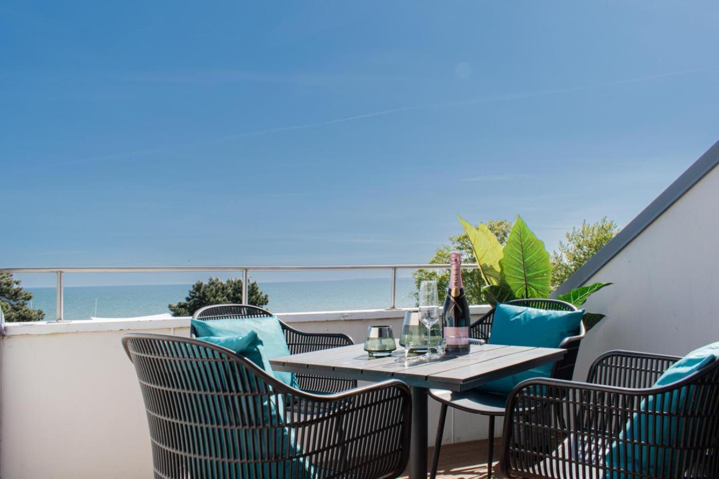 View 99 - Ferienwohnung In Scharbeutz Mit Exklusivem Ostseeblick Luaran gambar